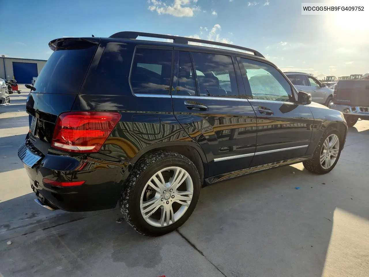 2015 MERCEDES GLK-KLASSE VIN WDCGG5HB9FG409752 — фото 3