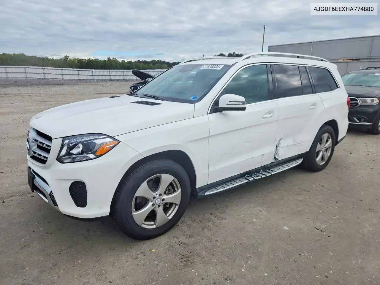 MERCEDES GLS-KLASSE 2017, VIN 4JGDF6EEXHA774880