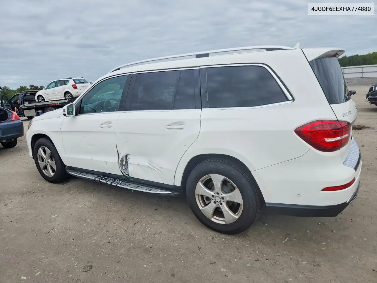 2017 MERCEDES GLS-KLASSE VIN 4JGDF6EEXHA774880 — фото 2