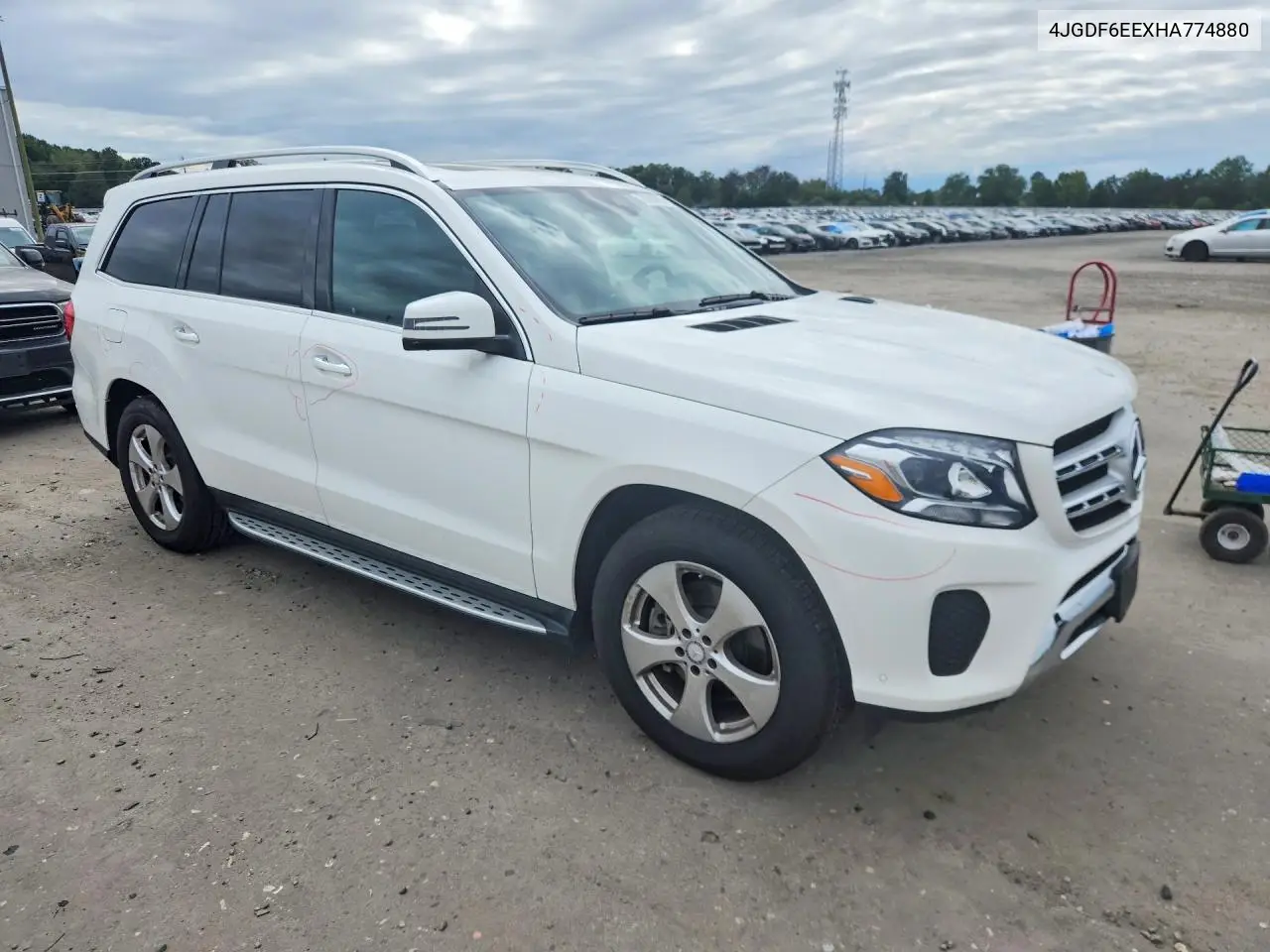 2017 MERCEDES GLS-KLASSE VIN 4JGDF6EEXHA774880 — фото 4