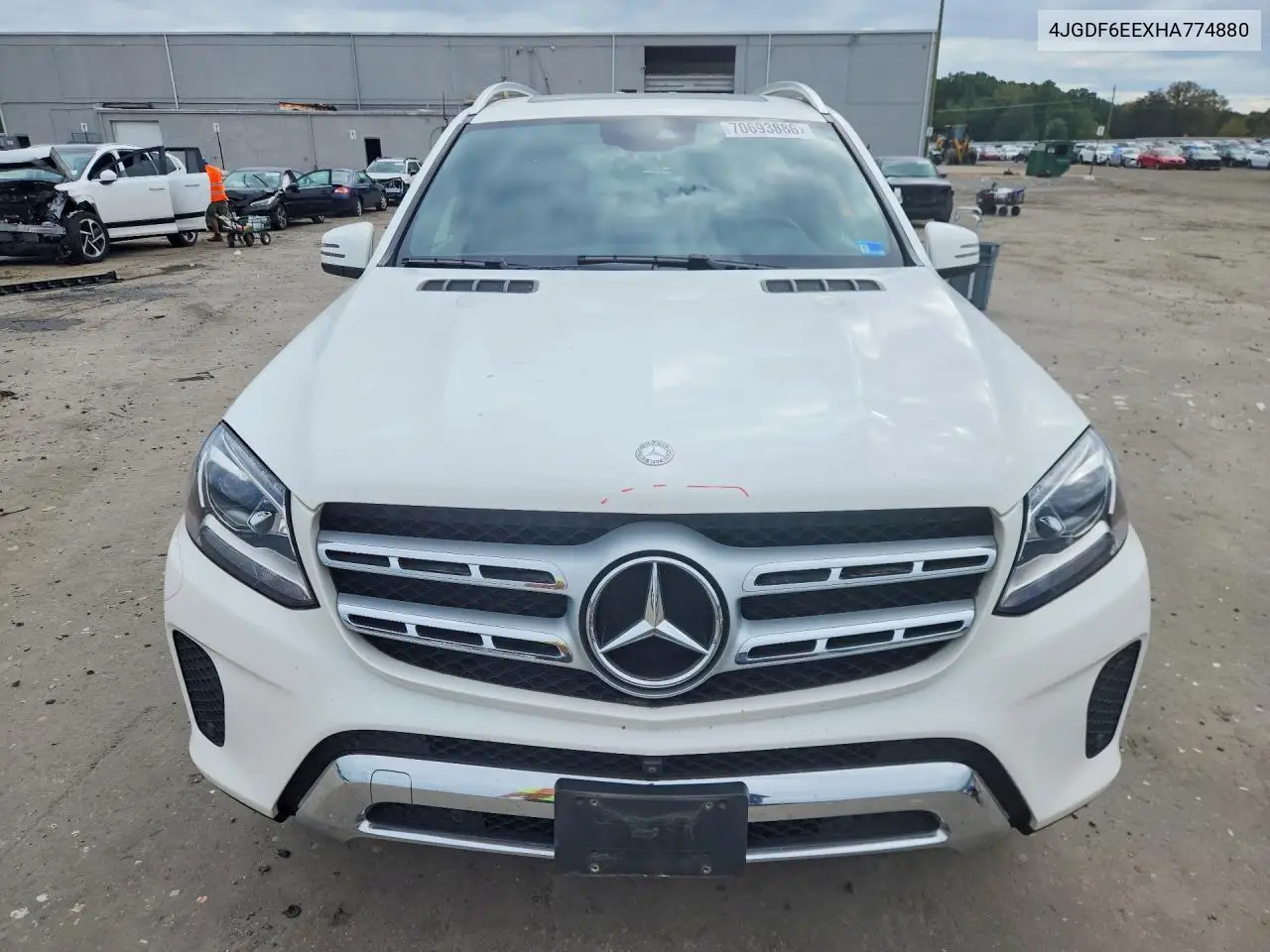 2017 MERCEDES GLS-KLASSE VIN 4JGDF6EEXHA774880 — фото 5