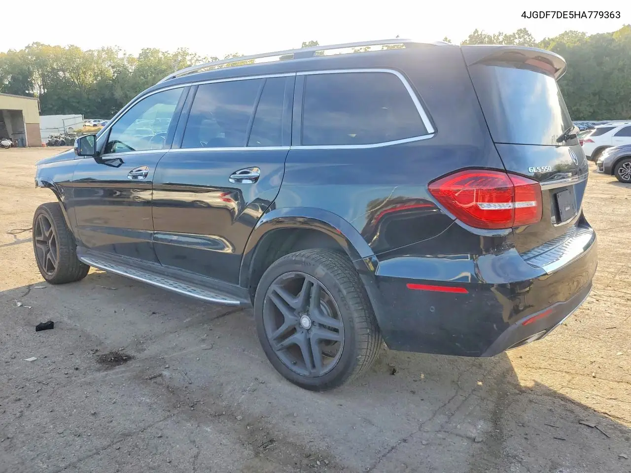 2017 MERCEDES GLS-KLASSE VIN 4JGDF7DE5HA779363 — фото 2