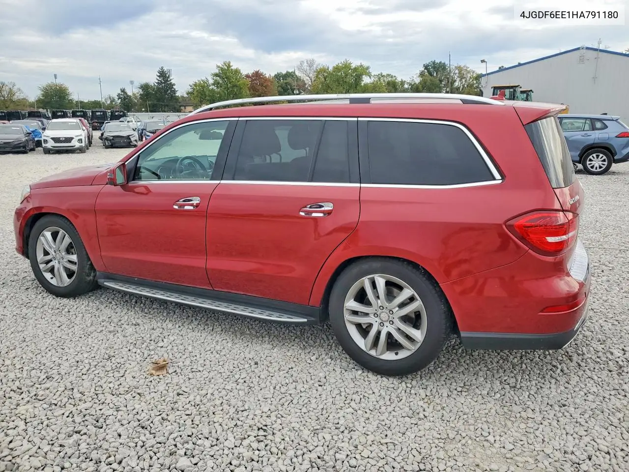 2017 MERCEDES GLS-KLASSE VIN 4JGDF6EE1HA791180 — фото 2