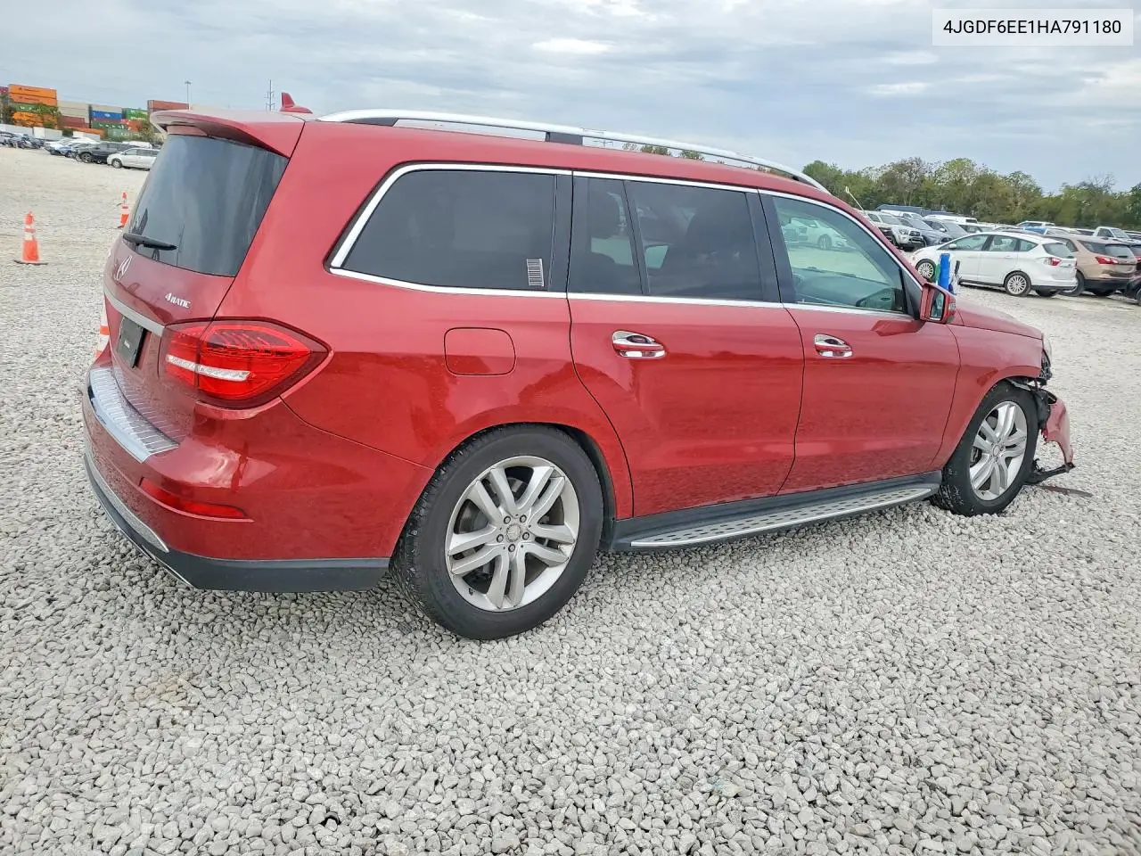 2017 MERCEDES GLS-KLASSE VIN 4JGDF6EE1HA791180 — фото 3