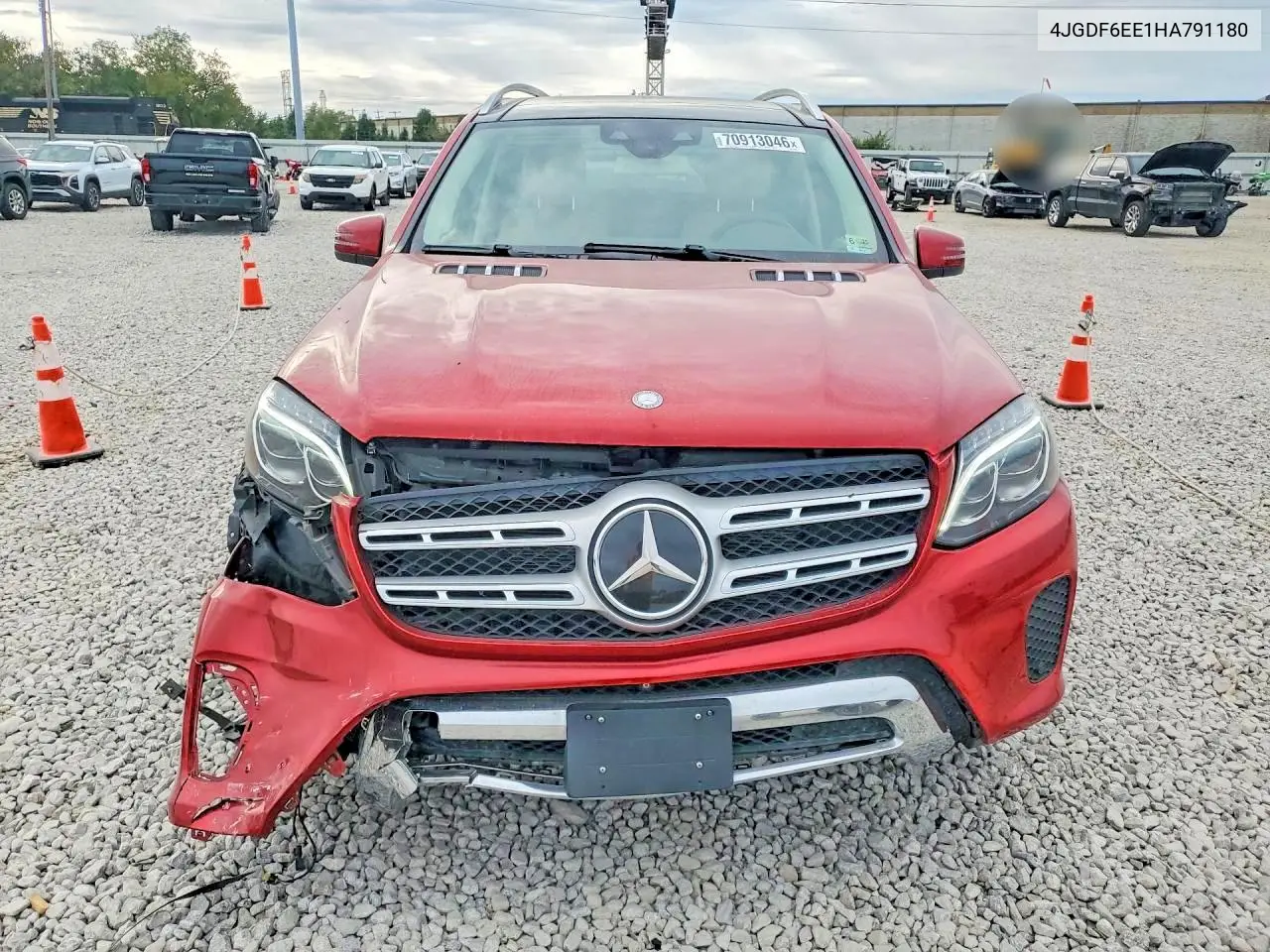 2017 MERCEDES GLS-KLASSE VIN 4JGDF6EE1HA791180 — фото 5
