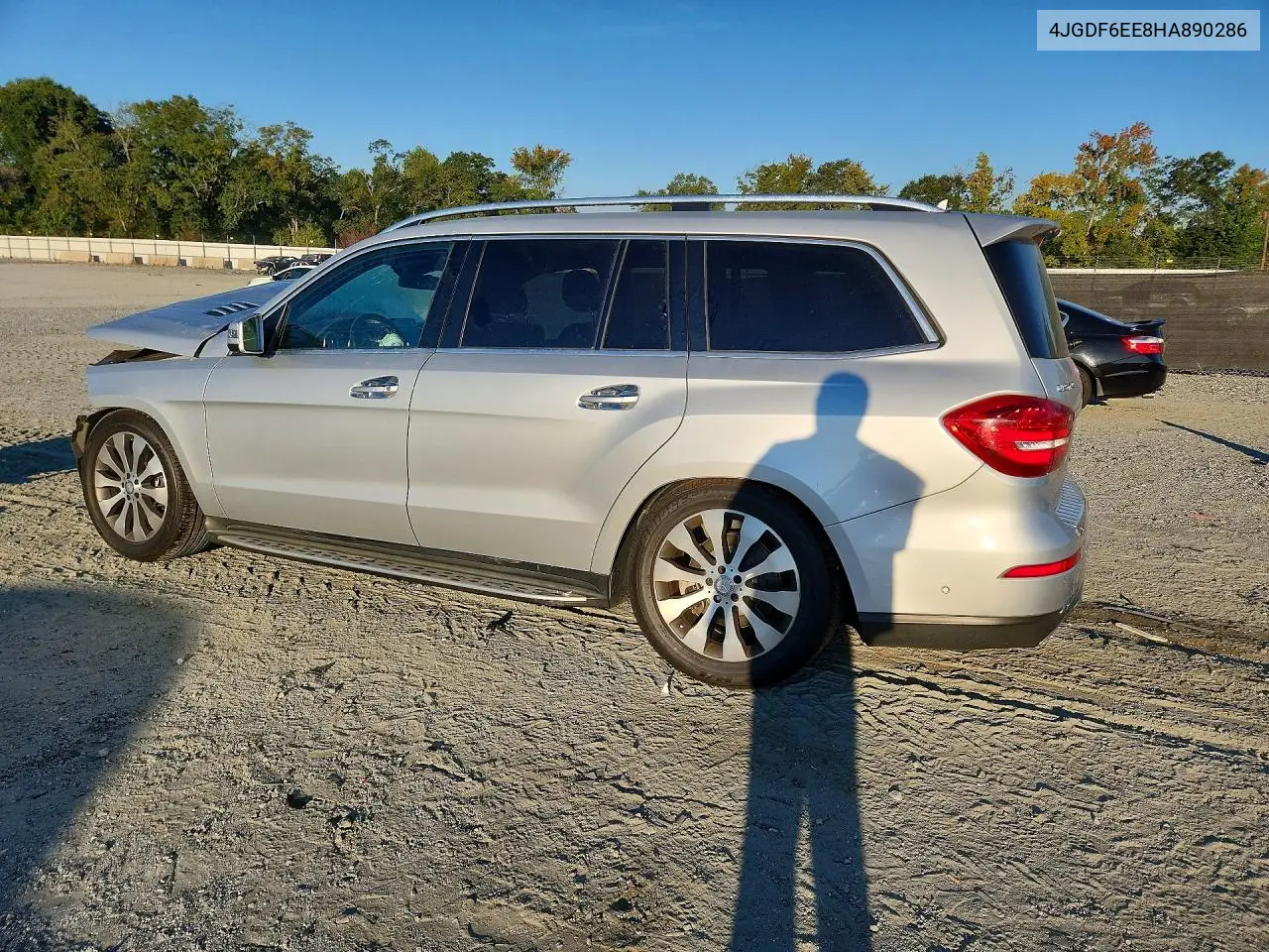 2017 MERCEDES GLS-KLASSE VIN 4JGDF6EE8HA890286 — фото 2