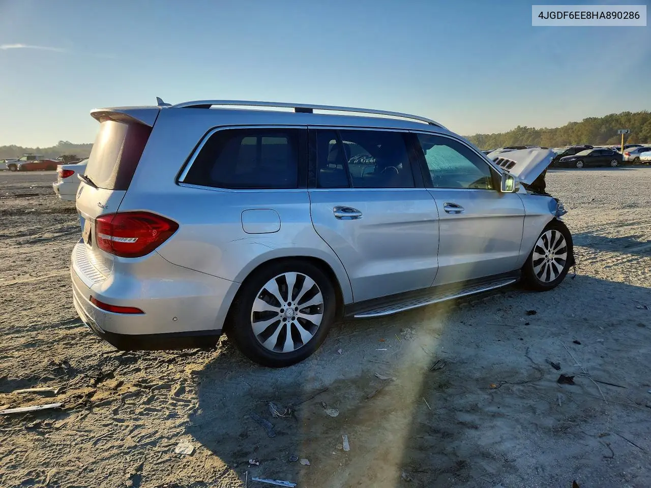 2017 MERCEDES GLS-KLASSE VIN 4JGDF6EE8HA890286 — фото 3