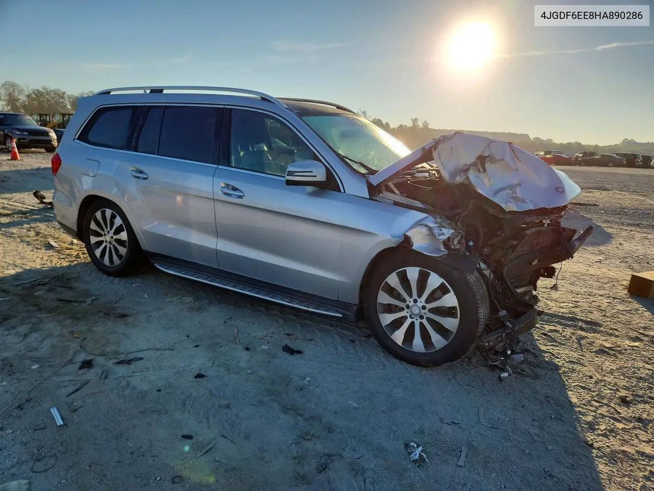 2017 MERCEDES GLS-KLASSE VIN 4JGDF6EE8HA890286 — фото 4