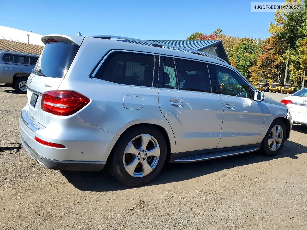 2017 MERCEDES GLS-KLASSE VIN 4JGDF6EE3HA786577 — фото 3