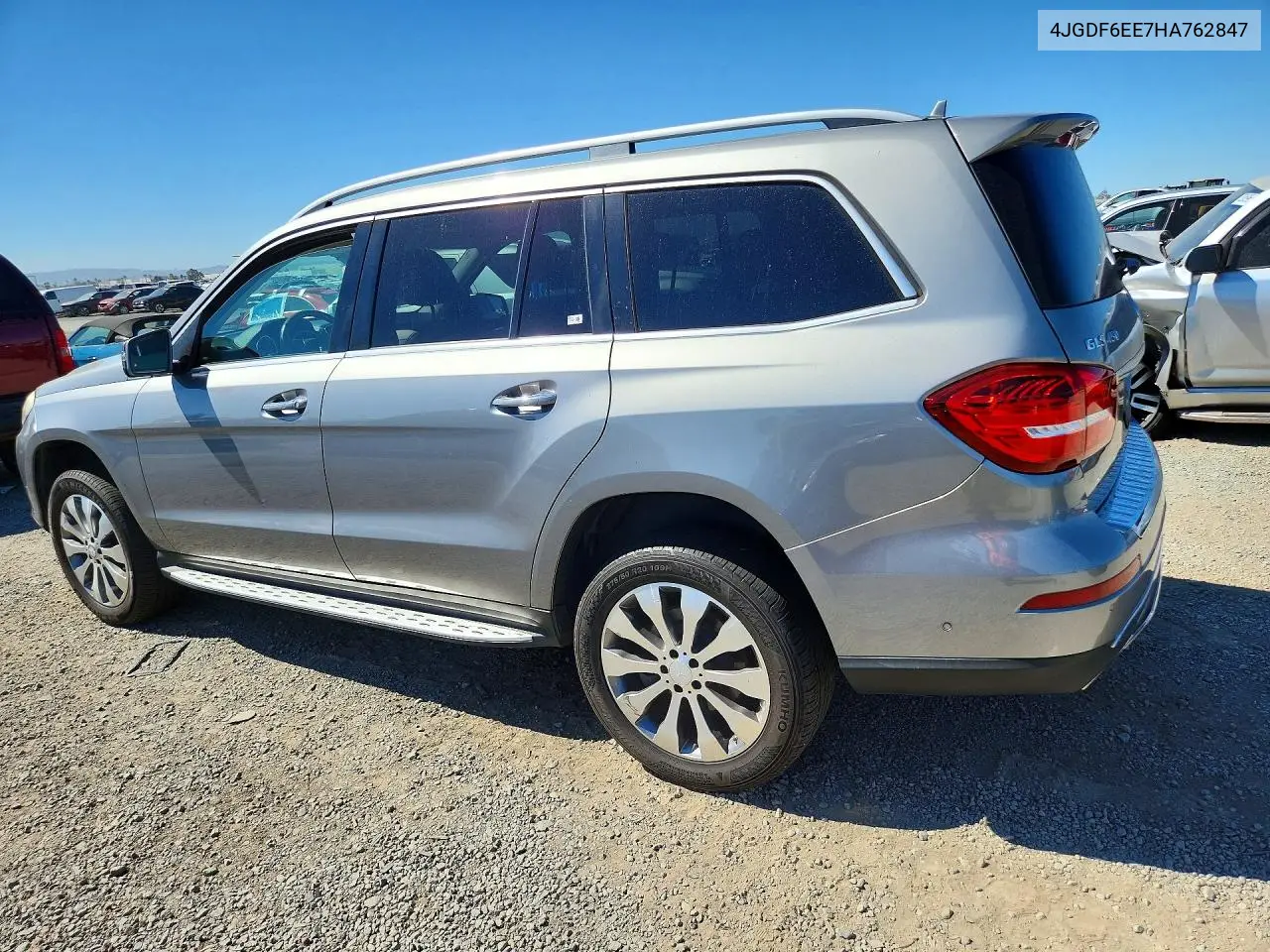 2017 MERCEDES GLS-KLASSE VIN 4JGDF6EE7HA762847 — фото 2