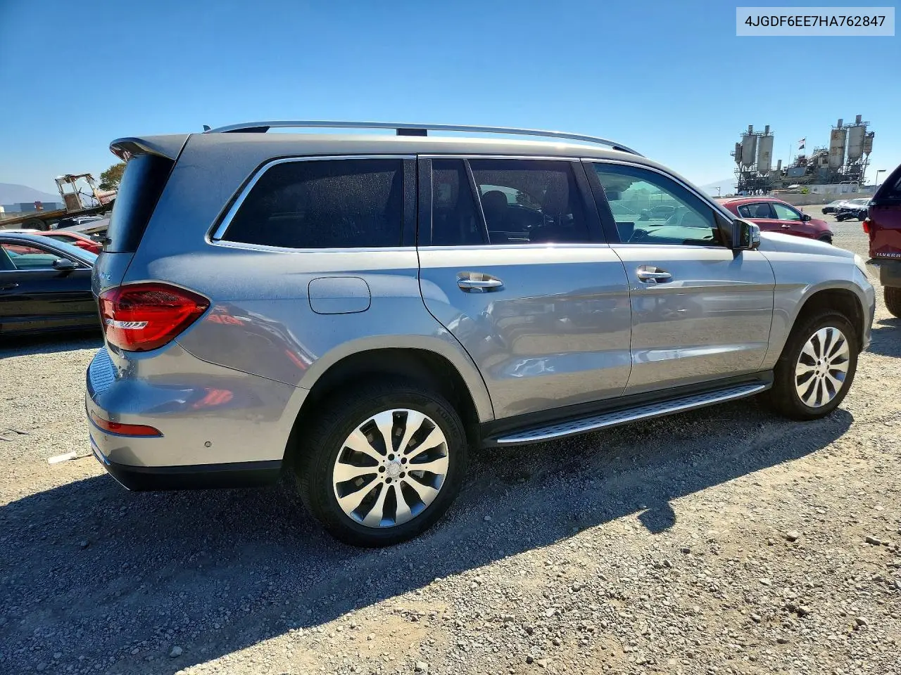 2017 MERCEDES GLS-KLASSE VIN 4JGDF6EE7HA762847 — фото 3