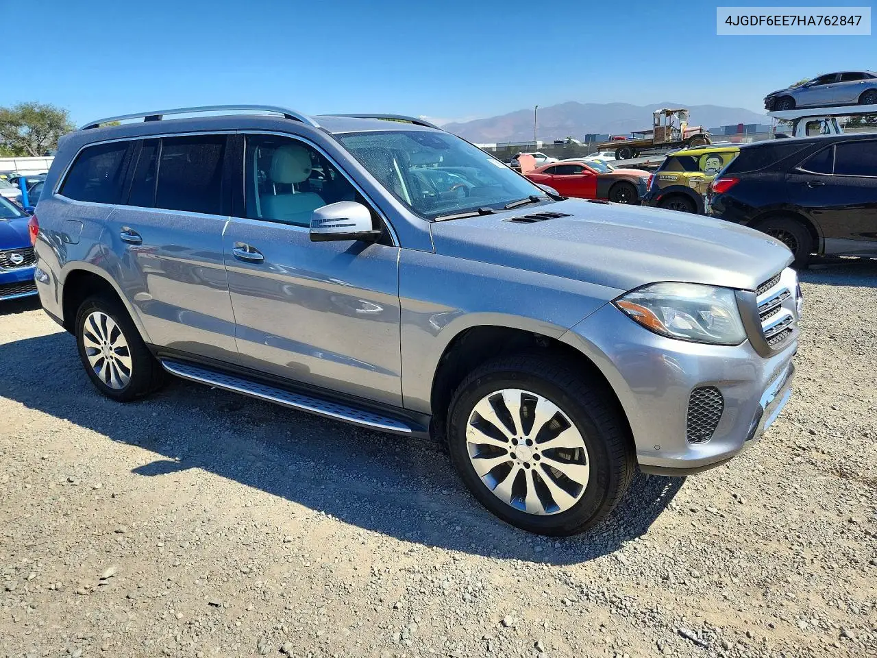 2017 MERCEDES GLS-KLASSE VIN 4JGDF6EE7HA762847 — фото 4