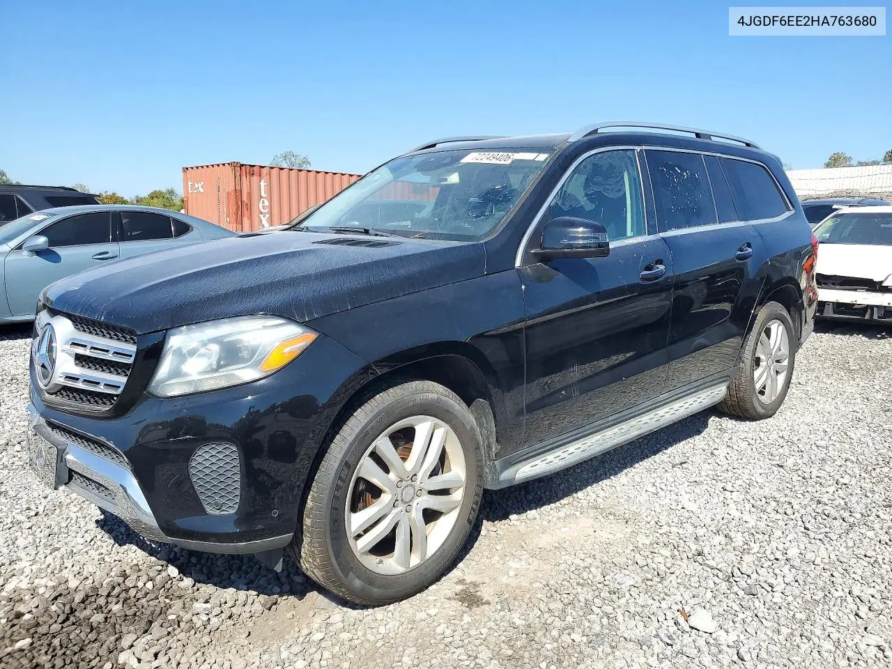 MERCEDES GLS-KLASSE 2017, VIN 4JGDF6EE2HA763680