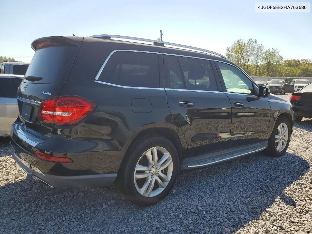 2017 MERCEDES GLS-KLASSE VIN 4JGDF6EE2HA763680 — фото 3