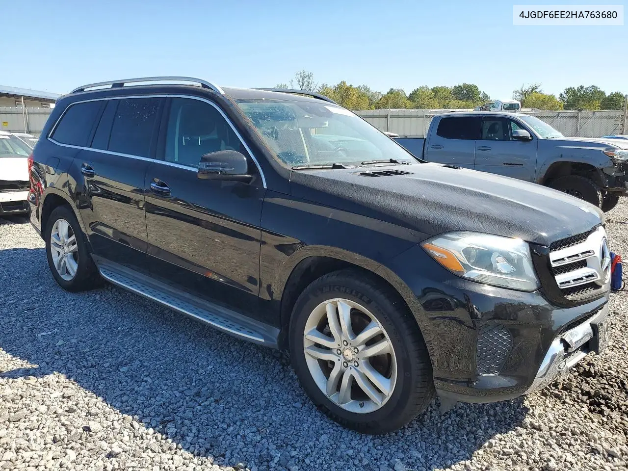 2017 MERCEDES GLS-KLASSE VIN 4JGDF6EE2HA763680 — фото 4