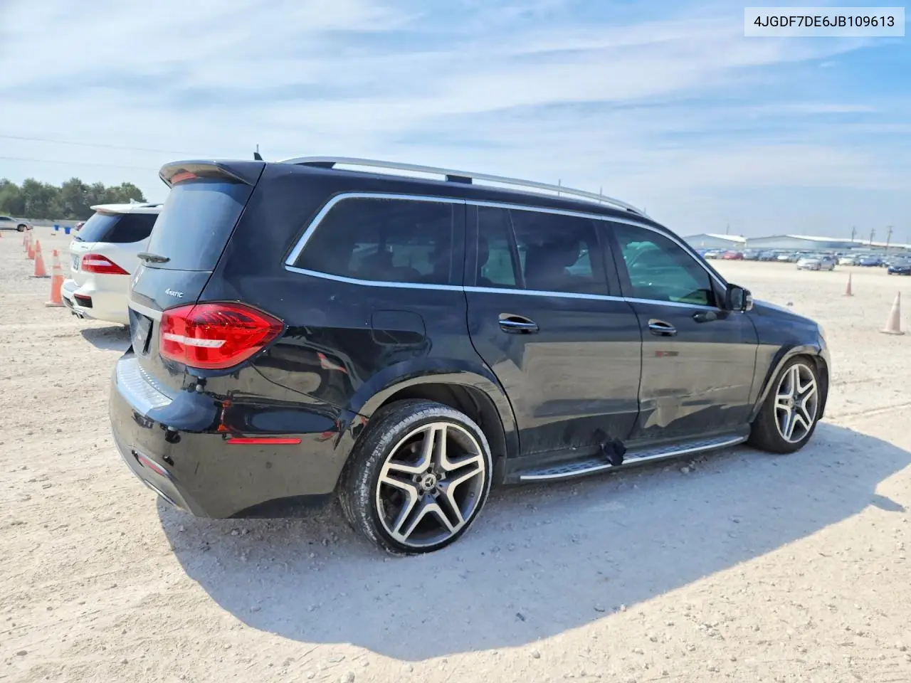 2018 MERCEDES GLS-KLASSE VIN 4JGDF7DE6JB109613 — фото 3