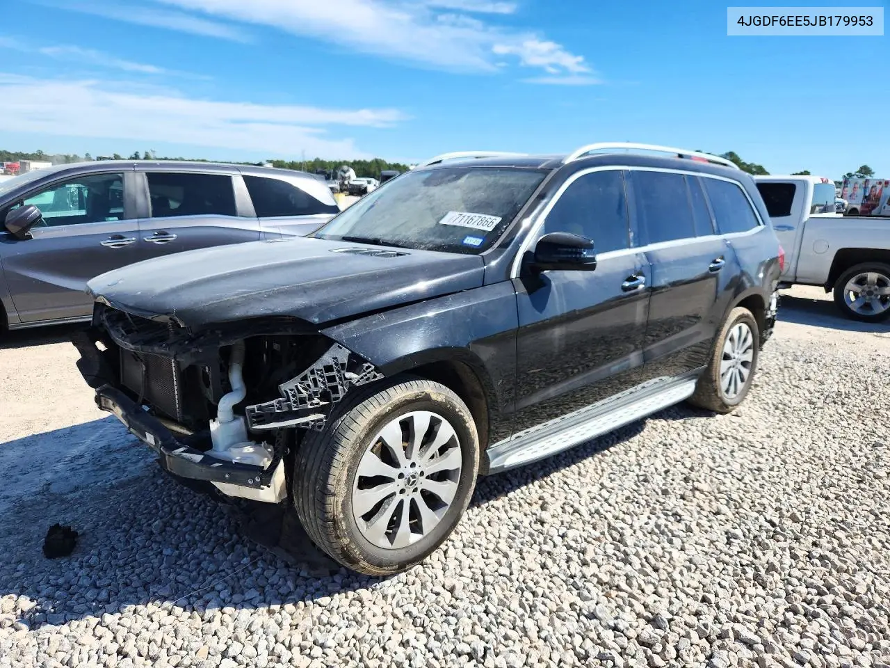 MERCEDES GLS-KLASSE 2018, VIN 4JGDF6EE5JB179953