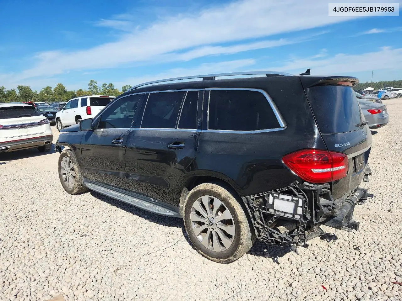 2018 MERCEDES GLS-KLASSE VIN 4JGDF6EE5JB179953 — фото 2