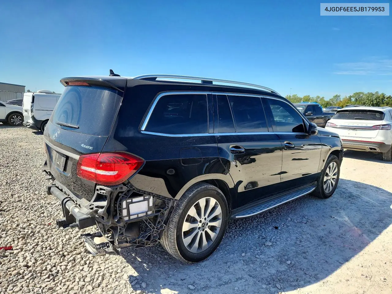2018 MERCEDES GLS-KLASSE VIN 4JGDF6EE5JB179953 — фото 3