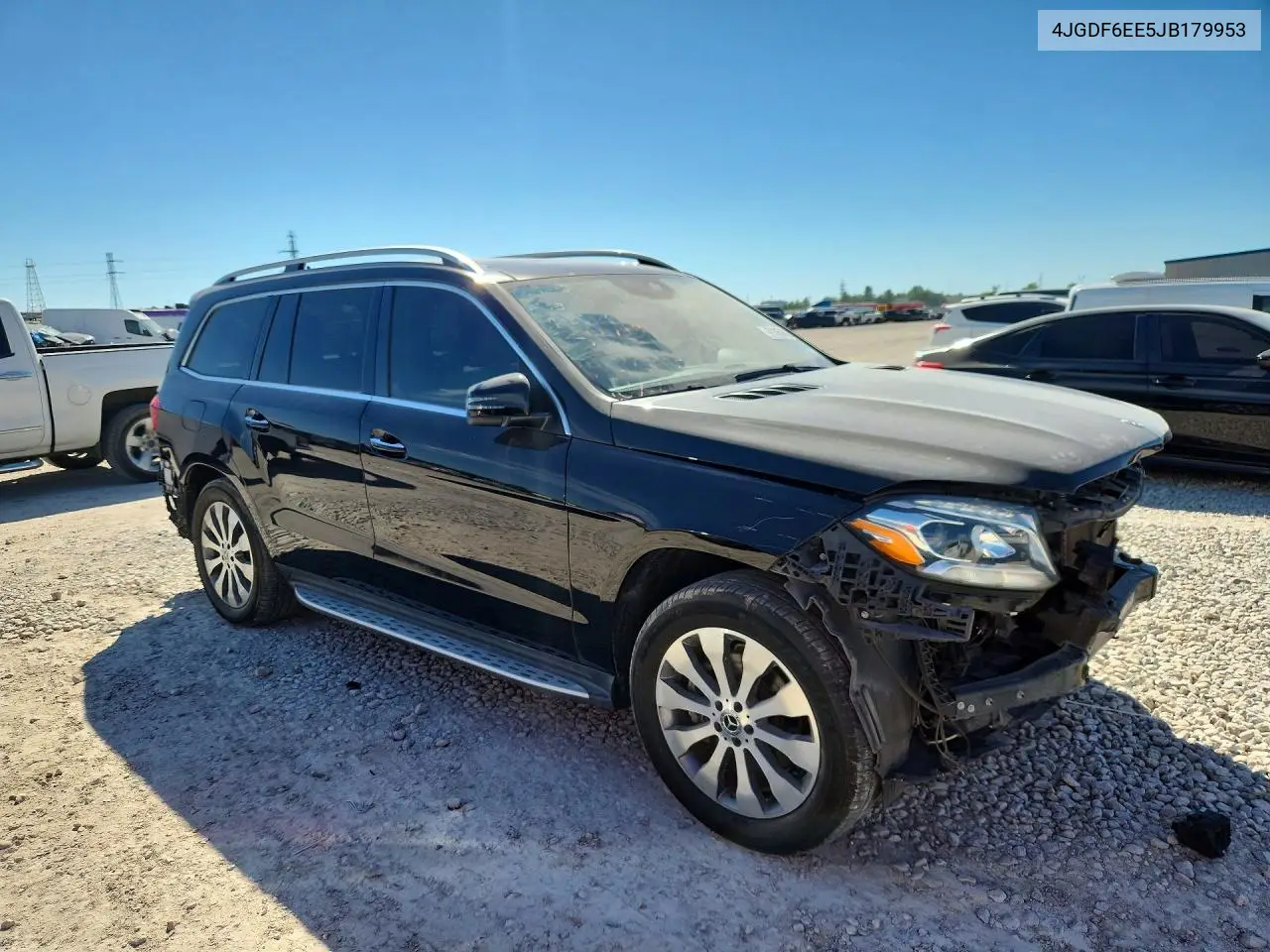 2018 MERCEDES GLS-KLASSE VIN 4JGDF6EE5JB179953 — фото 4