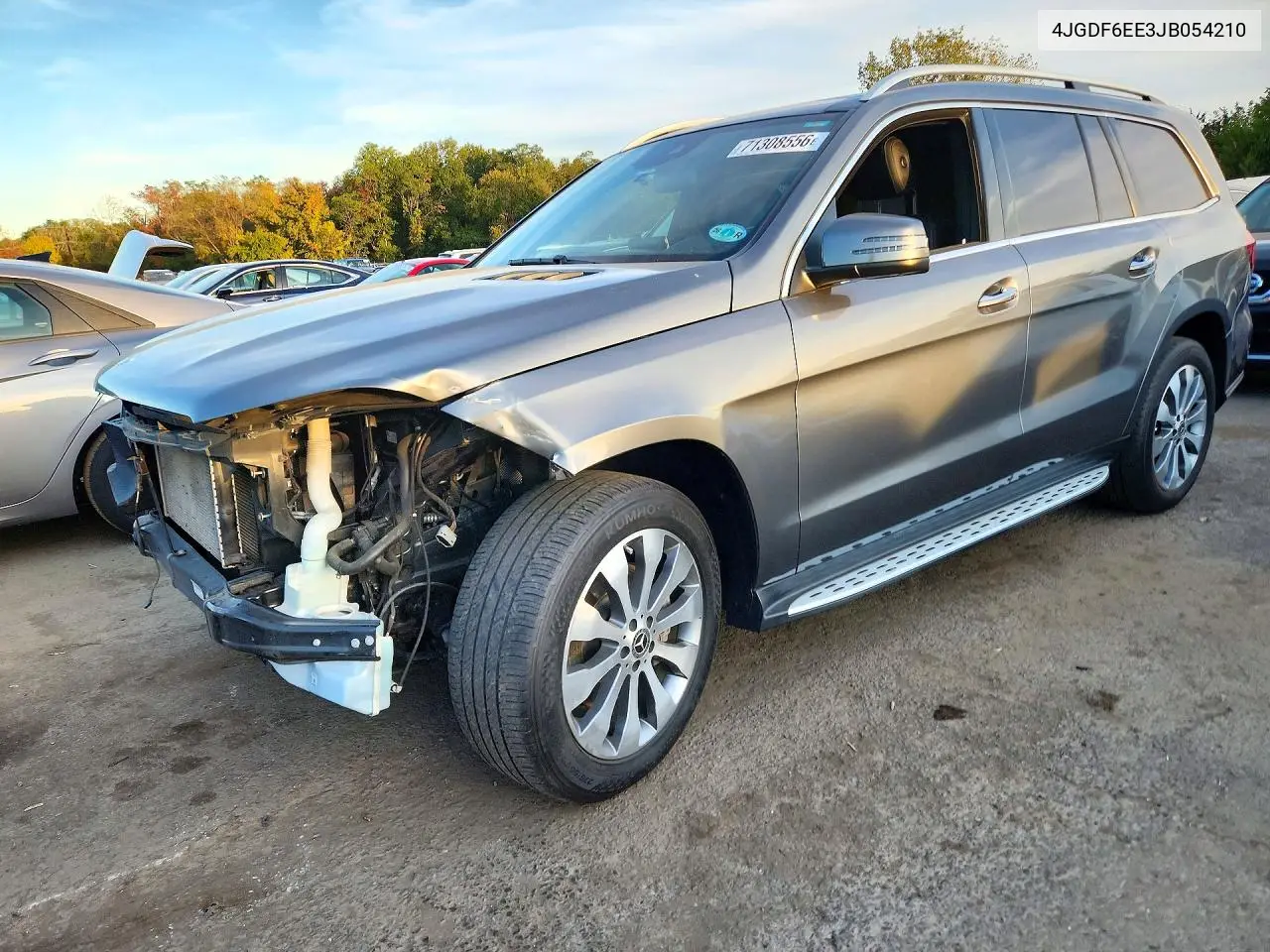 MERCEDES GLS-KLASSE 2018, VIN 4JGDF6EE3JB054210