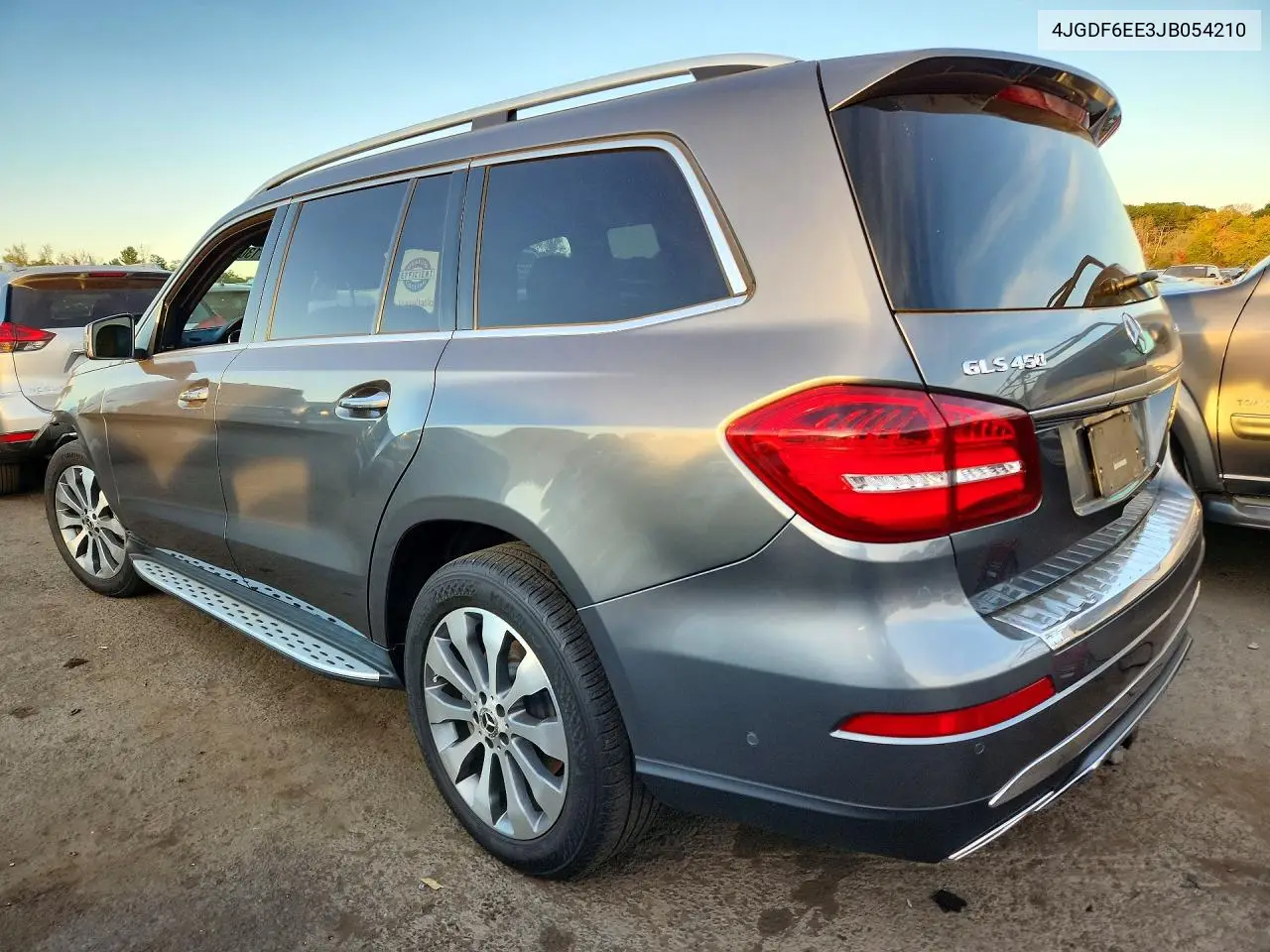 2018 MERCEDES GLS-KLASSE VIN 4JGDF6EE3JB054210 — фото 2