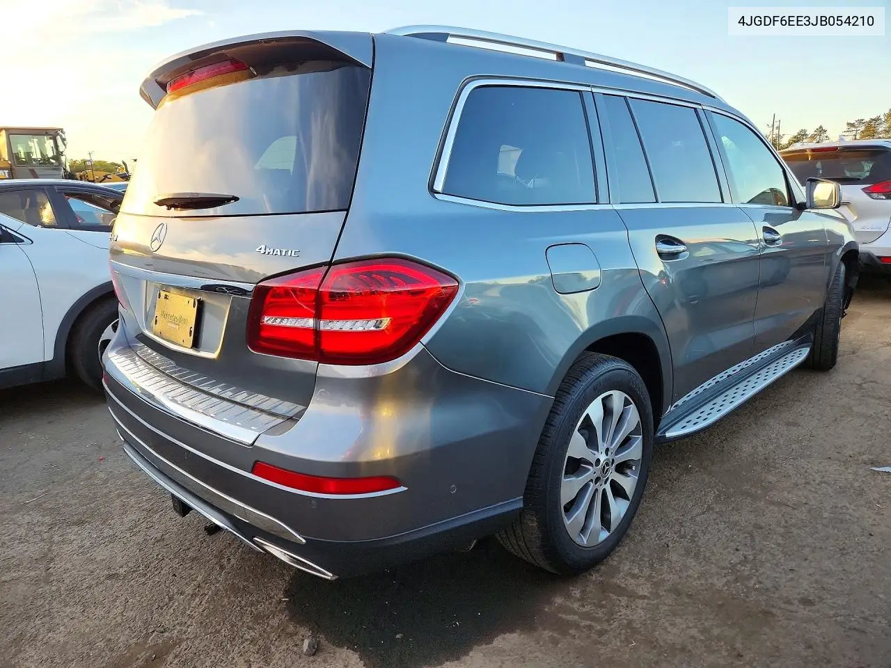 2018 MERCEDES GLS-KLASSE VIN 4JGDF6EE3JB054210 — фото 3