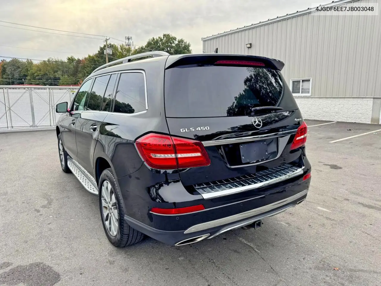 2018 MERCEDES GLS-KLASSE VIN 4JGDF6EE7JB003048 — фото 2