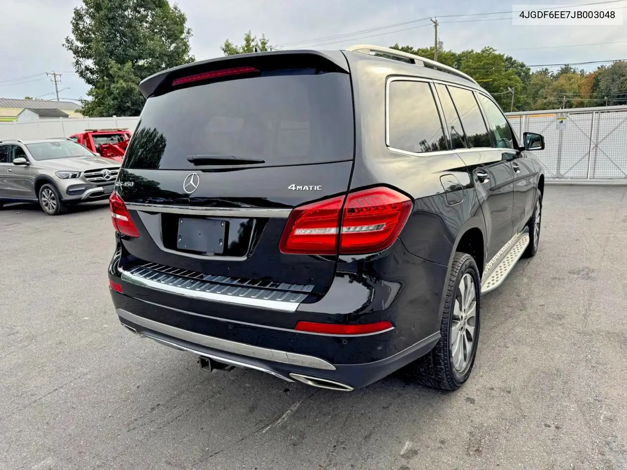 2018 MERCEDES GLS-KLASSE VIN 4JGDF6EE7JB003048 — фото 3