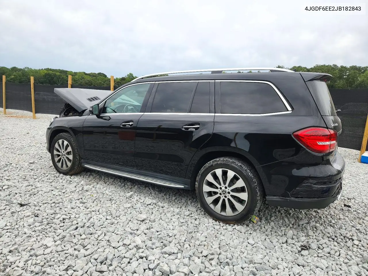 2018 MERCEDES GLS-KLASSE VIN 4JGDF6EE2JB182843 — фото 2