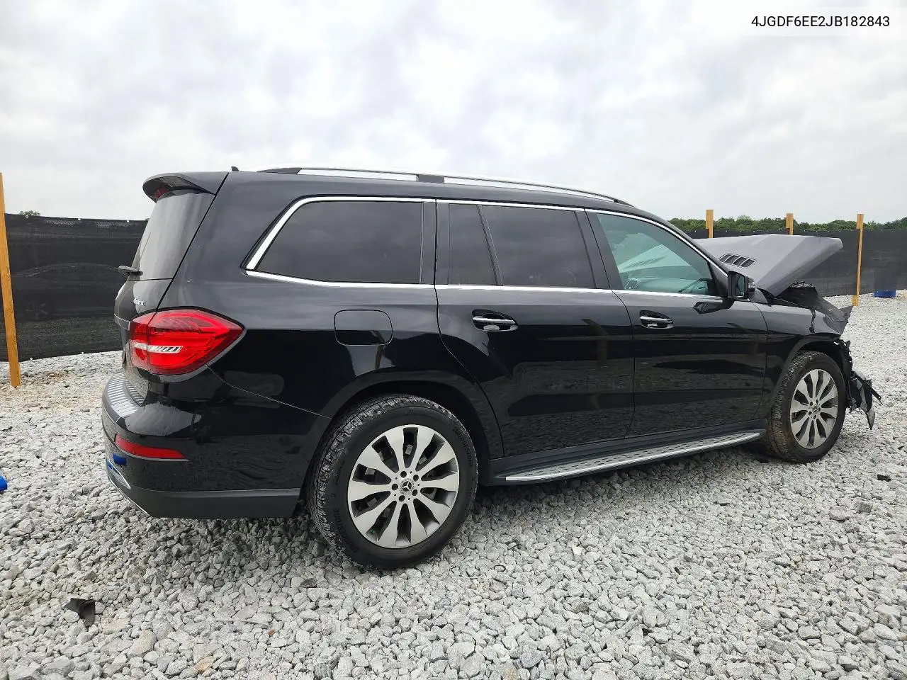 2018 MERCEDES GLS-KLASSE VIN 4JGDF6EE2JB182843 — фото 3