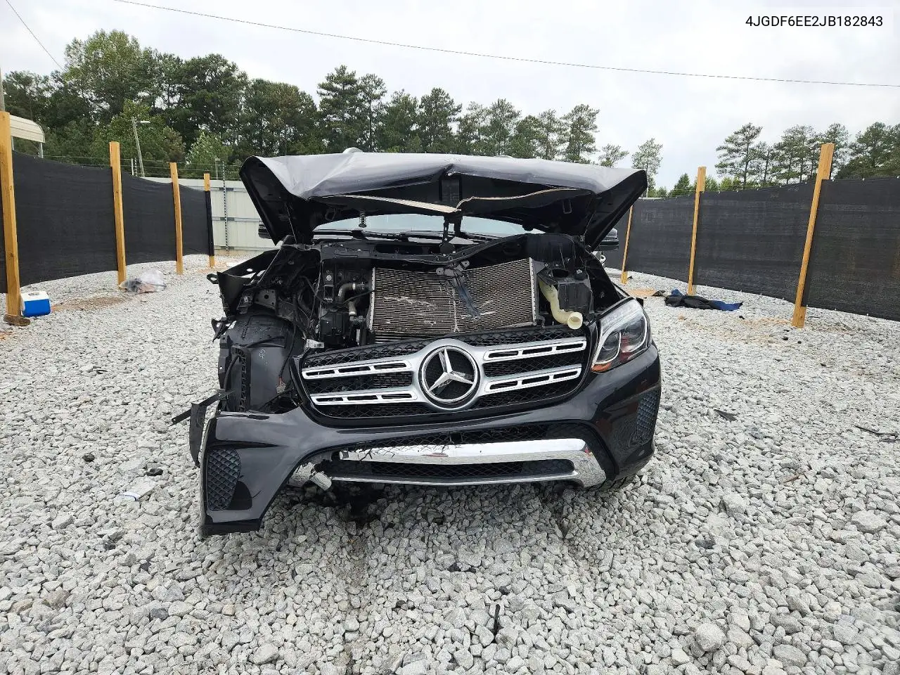 2018 MERCEDES GLS-KLASSE VIN 4JGDF6EE2JB182843 — фото 5