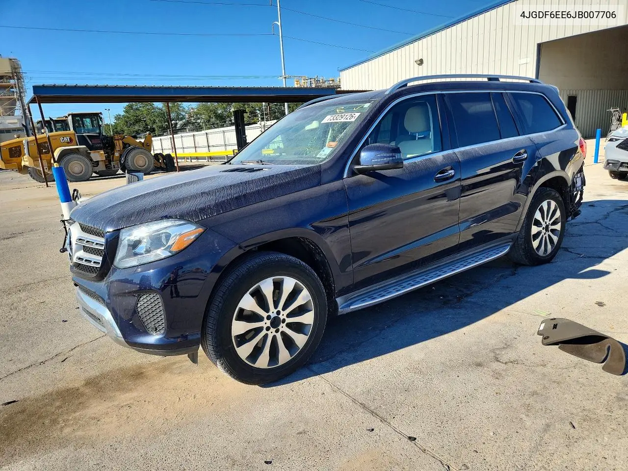 MERCEDES GLS-KLASSE 2018, VIN 4JGDF6EE6JB007706