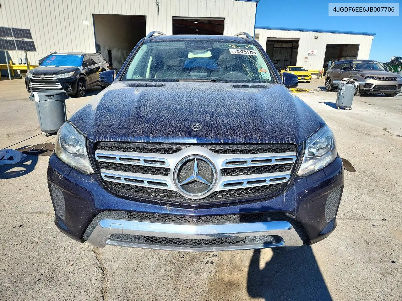 2018 MERCEDES GLS-KLASSE VIN 4JGDF6EE6JB007706 — фото 5