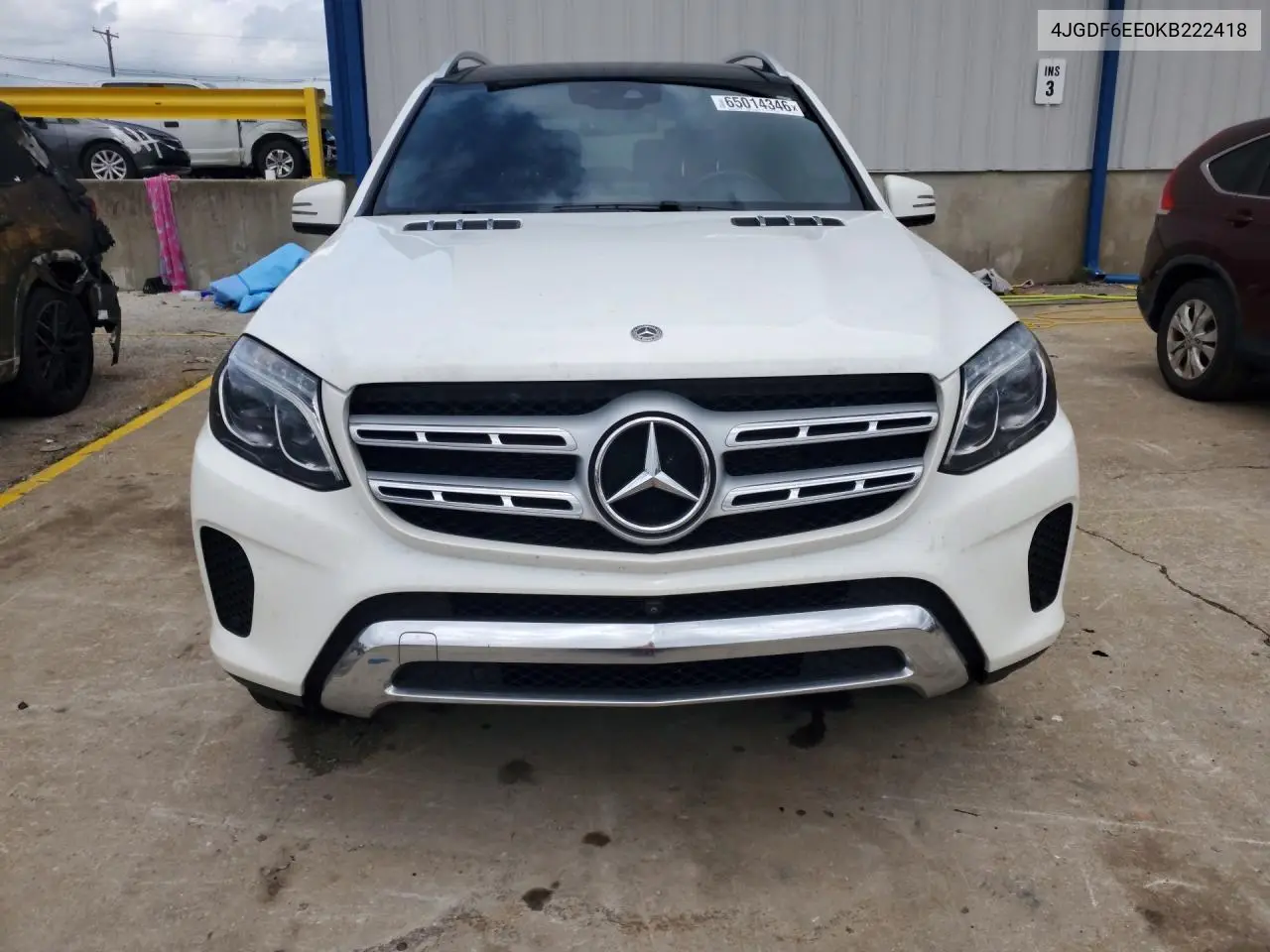 2019 MERCEDES GLS-KLASSE VIN 4JGDF6EE0KB222418 — фото 5