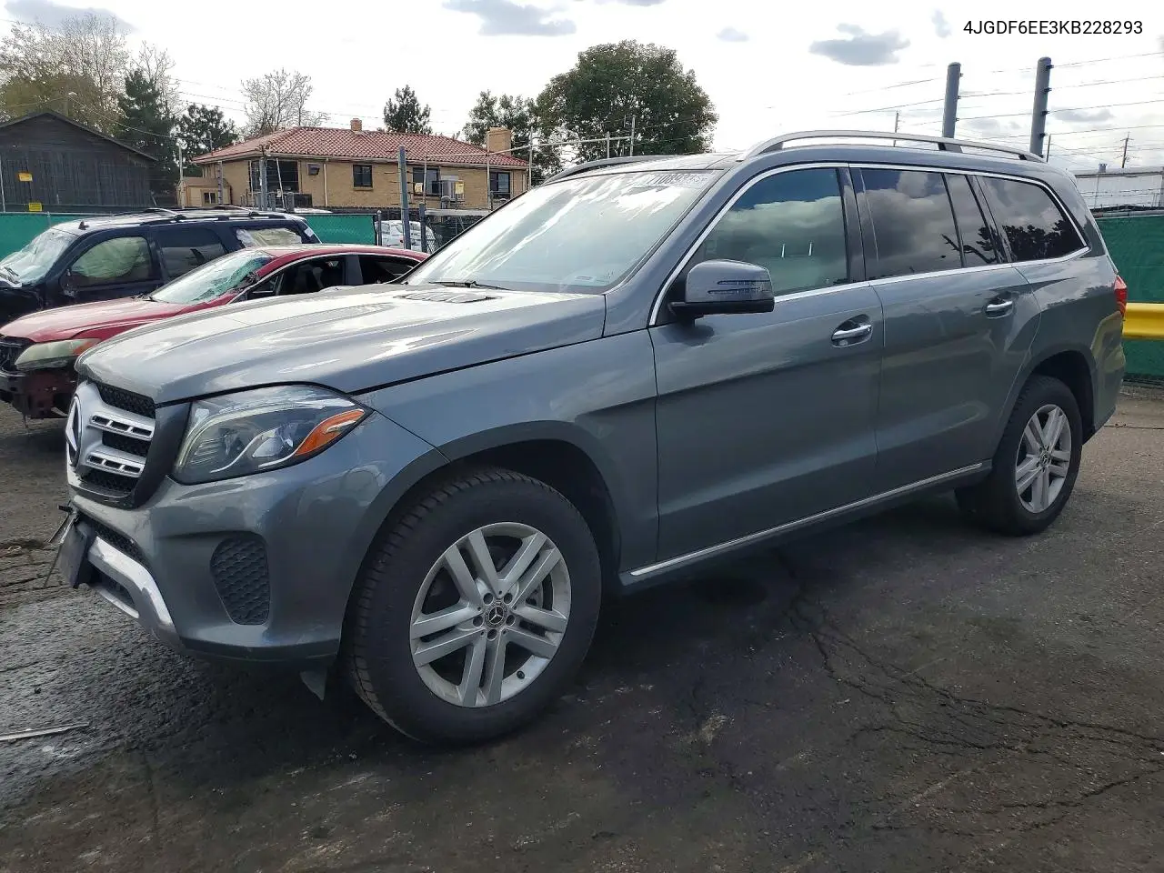 MERCEDES GLS-KLASSE 2019, VIN 4JGDF6EE3KB228293
