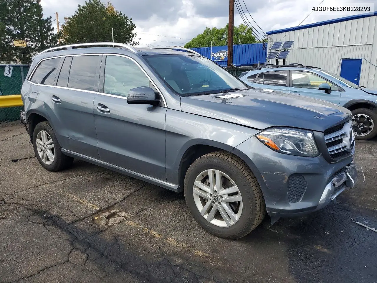2019 MERCEDES GLS-KLASSE VIN 4JGDF6EE3KB228293 — фото 4