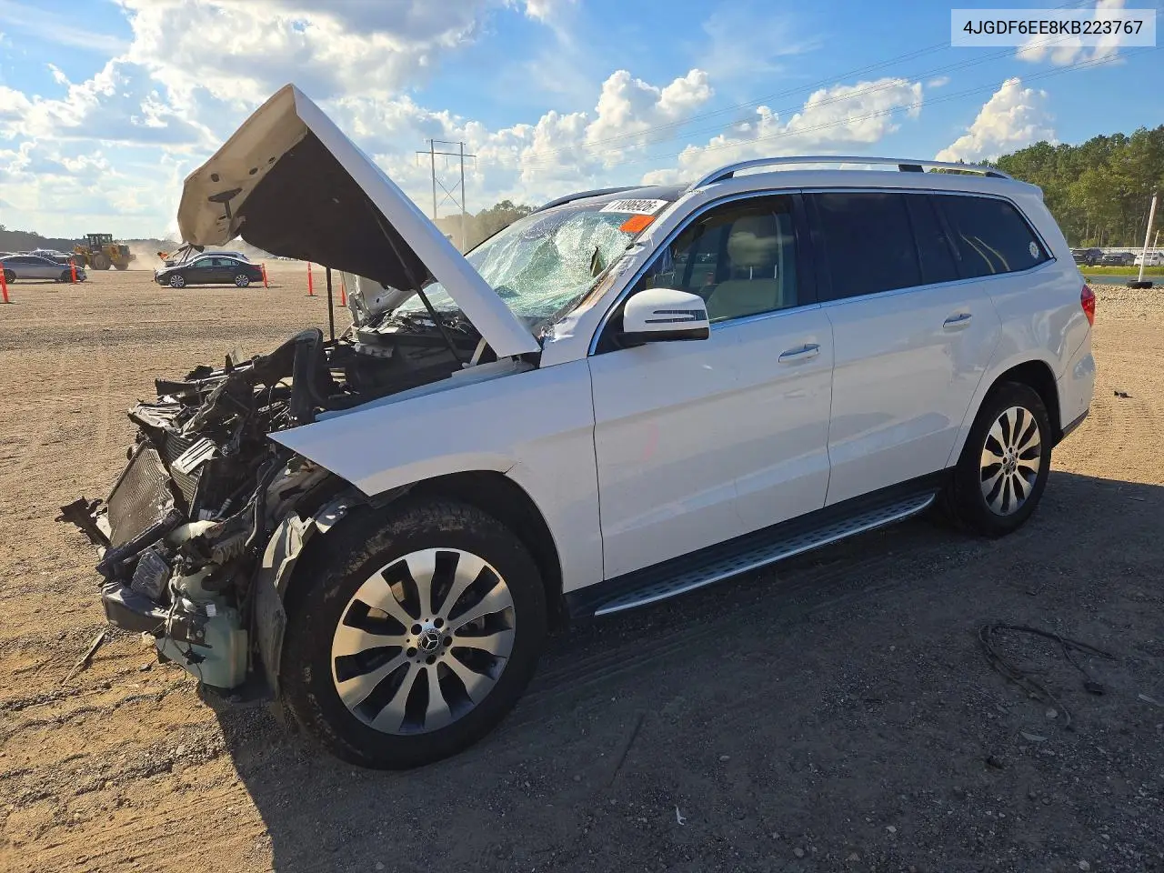 MERCEDES GLS-KLASSE 2019, VIN 4JGDF6EE8KB223767