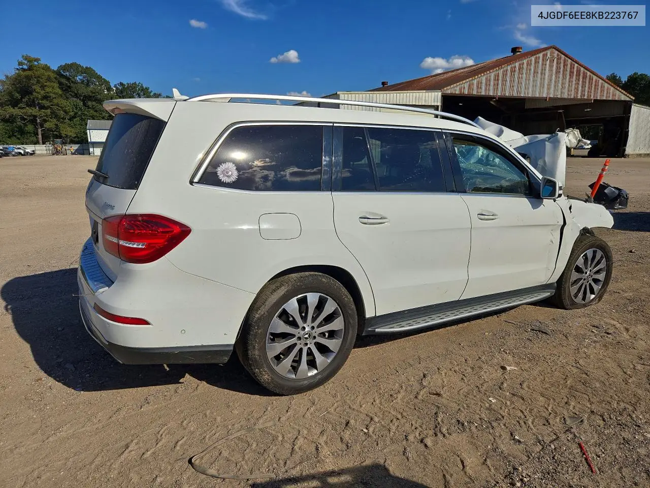 2019 MERCEDES GLS-KLASSE VIN 4JGDF6EE8KB223767 — фото 3