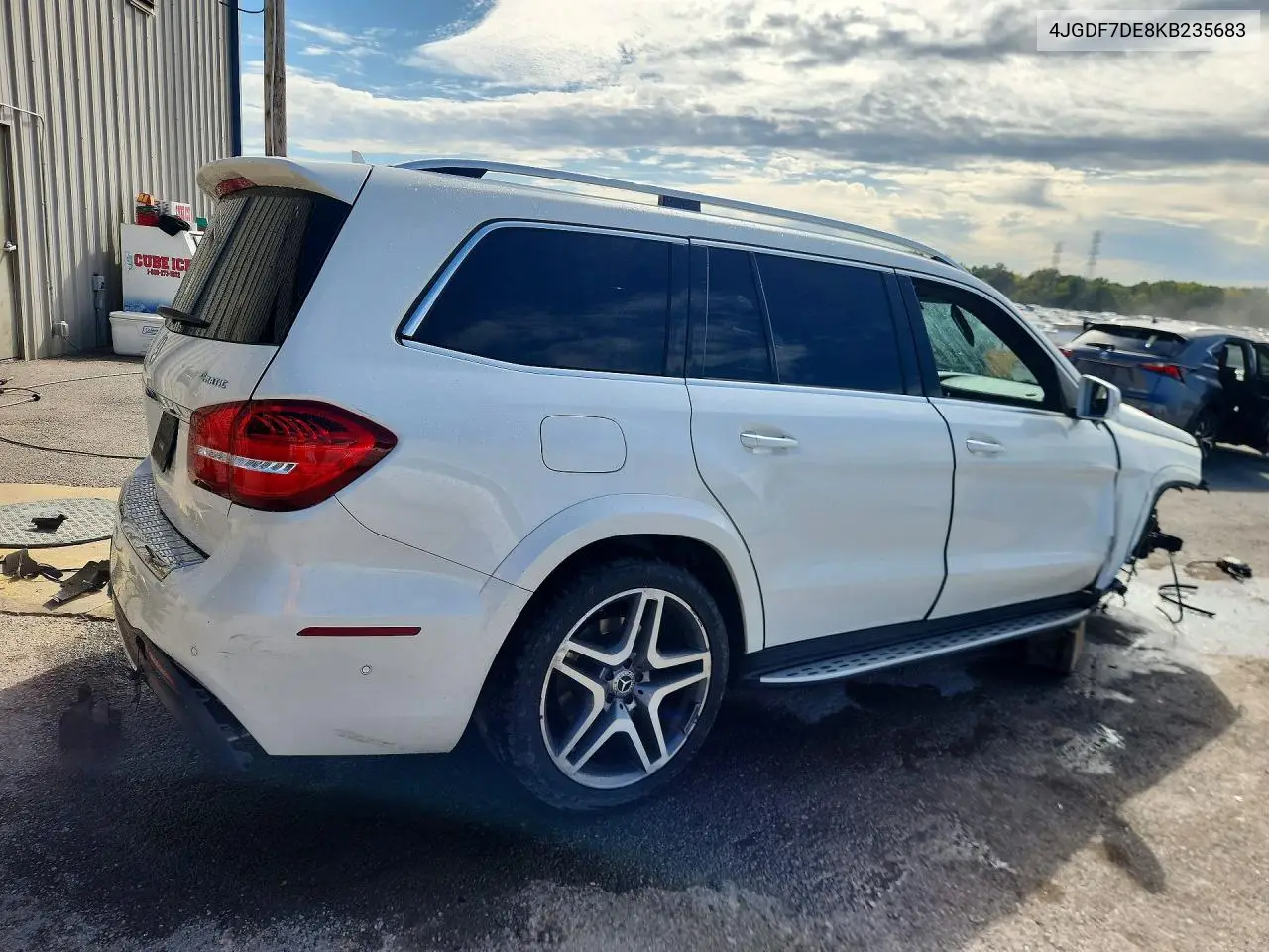 2019 MERCEDES GLS-KLASSE VIN 4JGDF7DE8KB235683 — фото 3