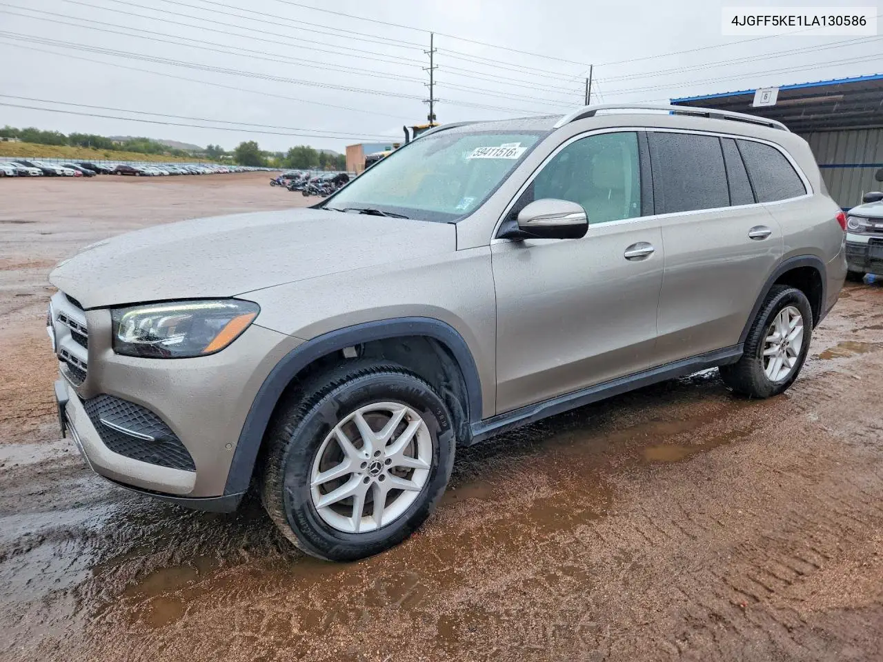 MERCEDES GLS-KLASSE 2020, VIN 4JGFF5KE1LA130586