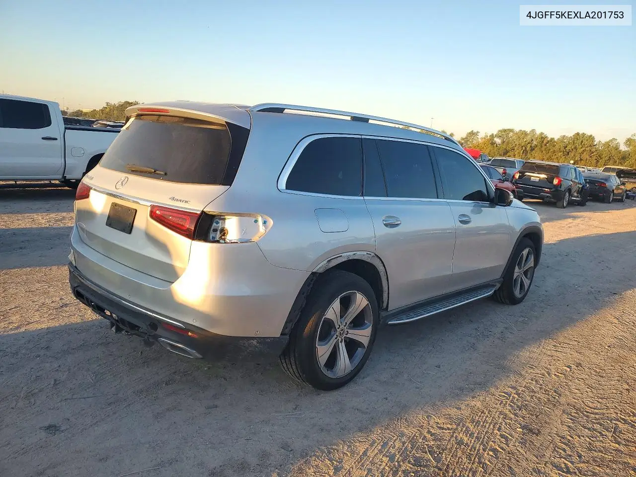 2020 MERCEDES GLS-KLASSE VIN 4JGFF5KEXLA201753 — фото 3