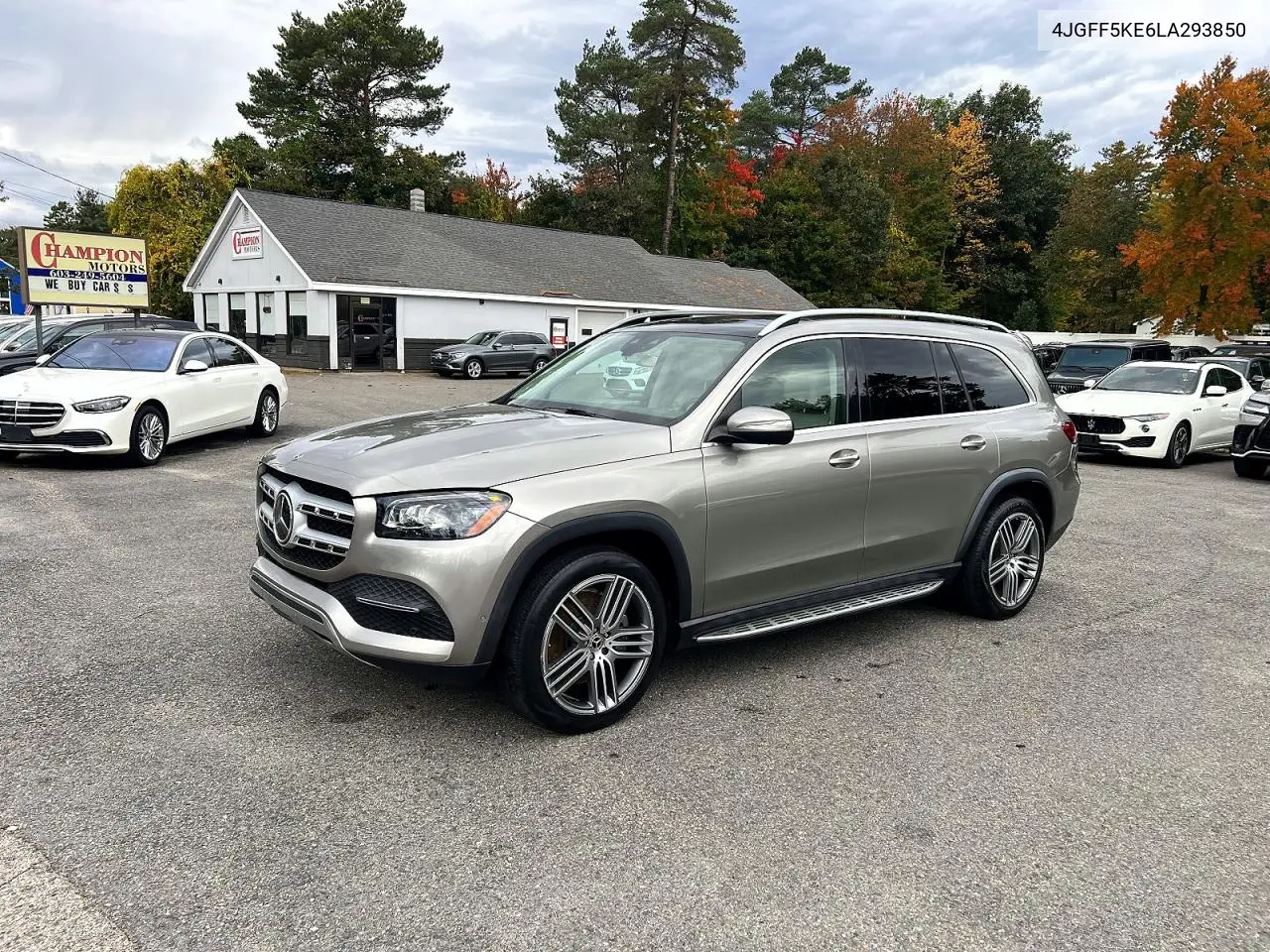 MERCEDES GLS-KLASSE 2020, VIN 4JGFF5KE6LA293850