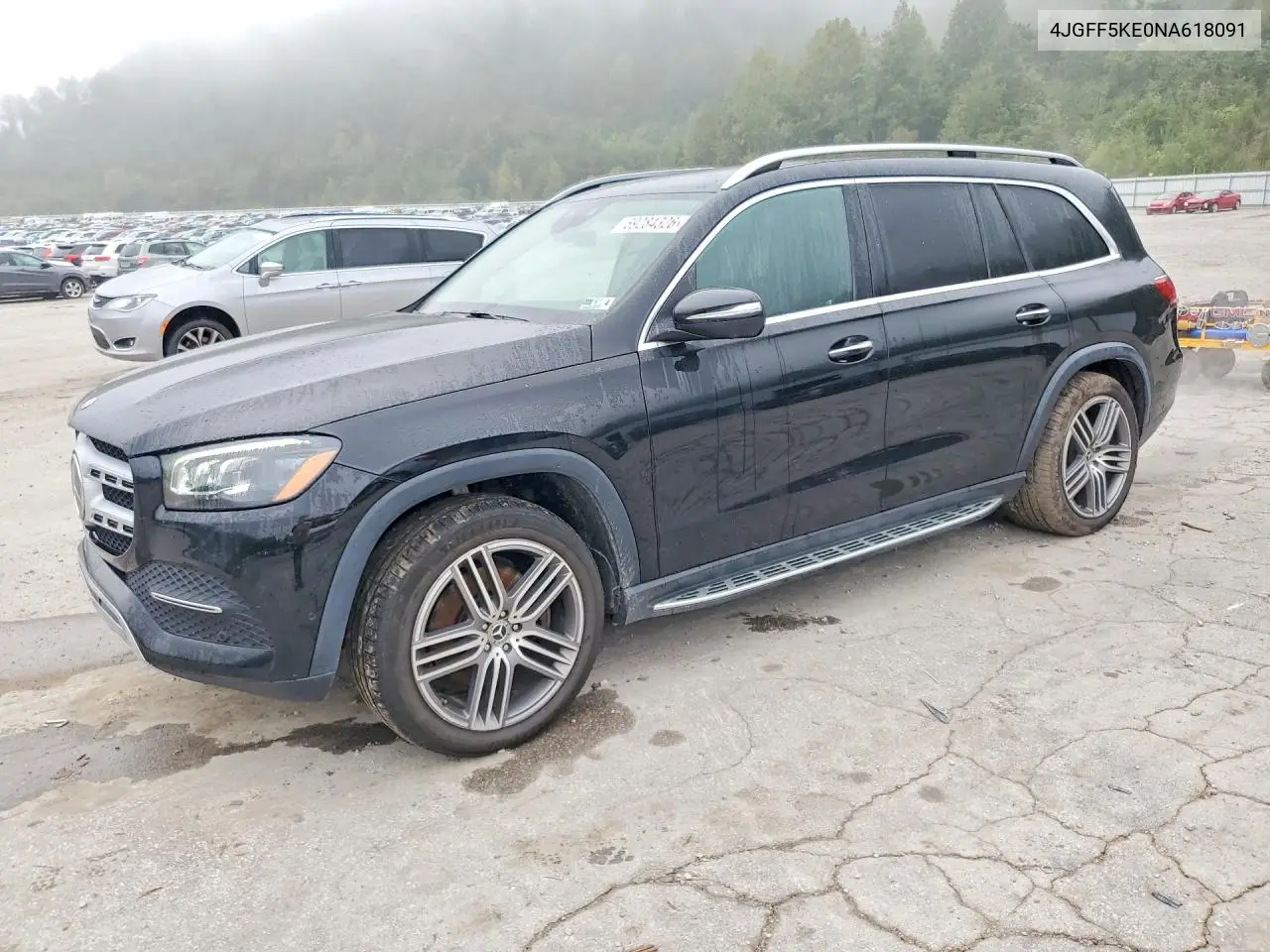 MERCEDES GLS-KLASSE 2022, VIN 4JGFF5KE0NA618091