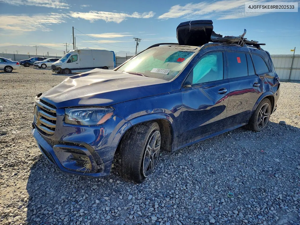 MERCEDES GLS-KLASSE 2024, VIN 4JGFF5KE8RB202533