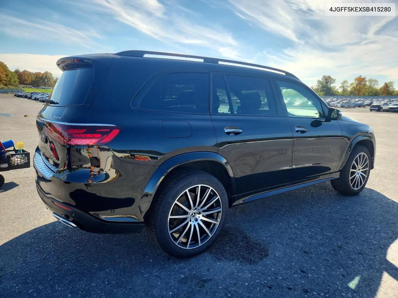 2025 MERCEDES GLS-KLASSE VIN 4JGFF5KEXSB415280 — фото 3