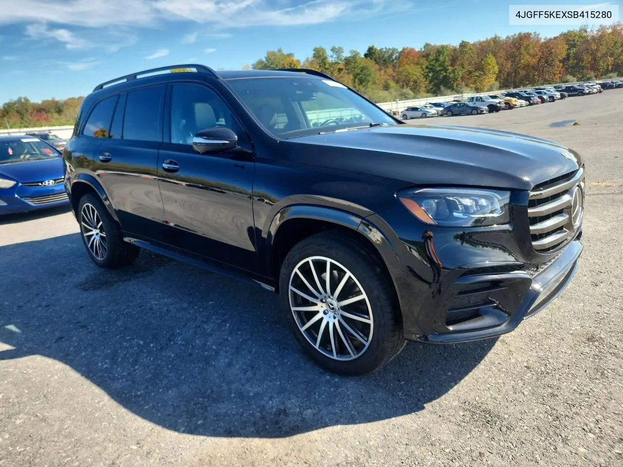 2025 MERCEDES GLS-KLASSE VIN 4JGFF5KEXSB415280 — фото 4