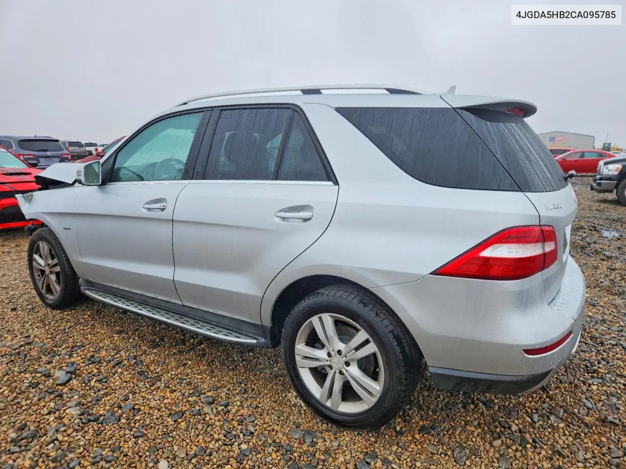 2012 MERCEDES M-KLASSE VIN 4JGDA5HB2CA095785 — фото 2
