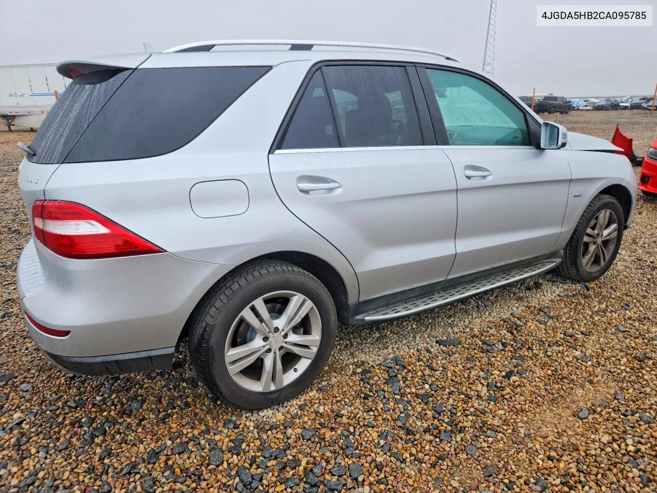 2012 MERCEDES M-KLASSE VIN 4JGDA5HB2CA095785 — фото 3