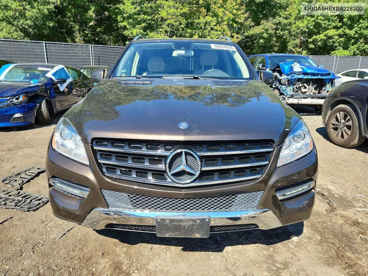 2013 MERCEDES M-KLASSE VIN 4JGDA5HBXDA228200 — фото 5